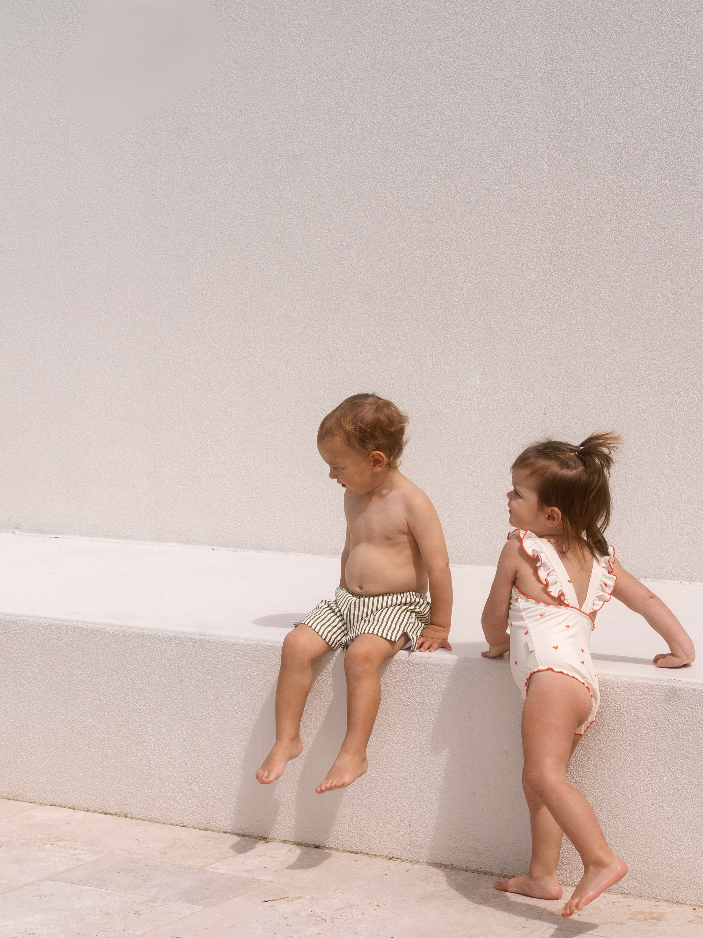 Buttery-soft kids' swimwear